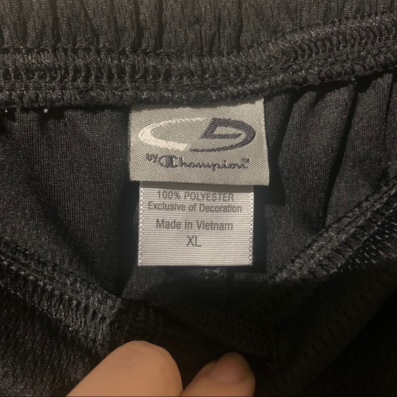 Champion XL athletic shorts blue w/teal accent - Picture 3 of 5